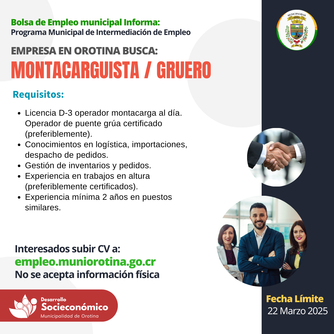 DIFERENTES PUESTOS